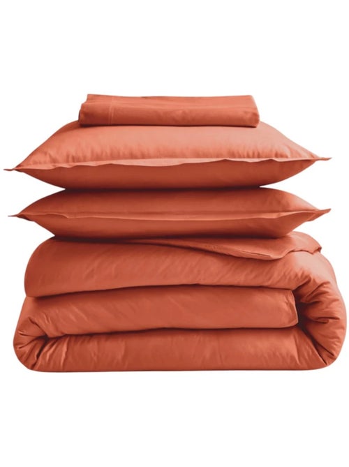 Housse de couette en coton biologique - Kiabi
