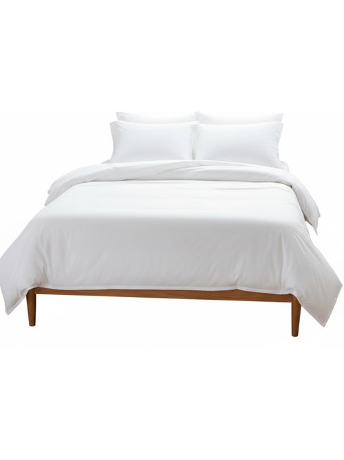Housse de couette en coton Contemporain uni - Kiabi Housse de couette en coton Contemporain uni - Kiabi