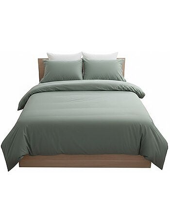 Housse de couette en coton Contemporain uni