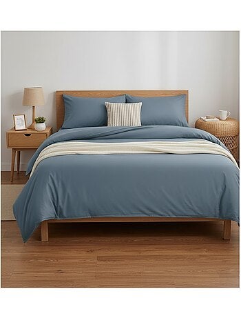 Housse de couette en coton Contemporain uni
