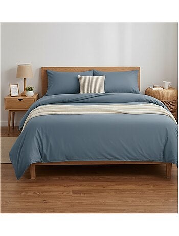 Housse de couette en coton Contemporain uni