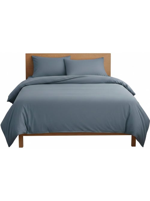 Housse de couette en coton Contemporain uni - Kiabi Housse de couette en coton Contemporain uni - Kiabi