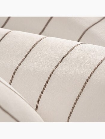 Housse de couette en coton, fils en relief teints, tissu texturé. Sans taies - Gamusi.