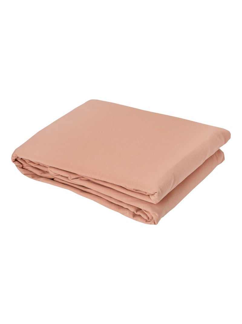 Housse de couette en coton lavé Cap Ferret Orange - Kiabi