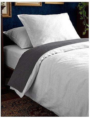 Housse de couette en coton uni Edenne