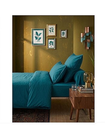 Housse de couette en coton uni Edenne