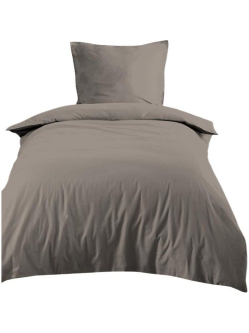Housse de couette en coton uni Edenne - Kiabi
