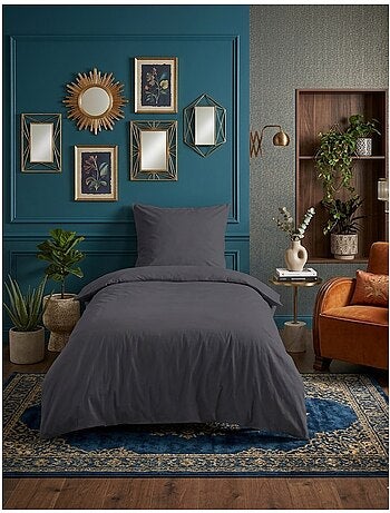 Housse de couette en coton uni Edenne