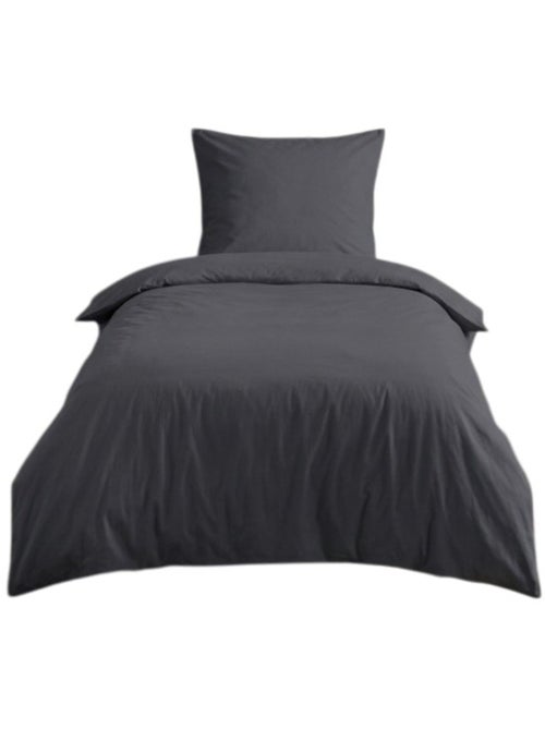Housse de couette en coton uni Edenne - Kiabi