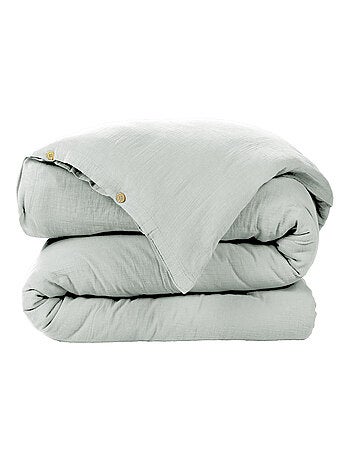 Housse de couette en double Gaze de coton
