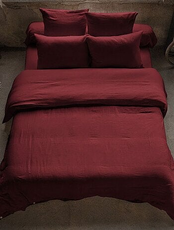 Housse de couette en double Gaze de coton