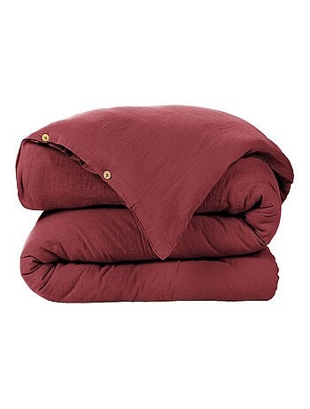 Housse de couette en double Gaze de coton