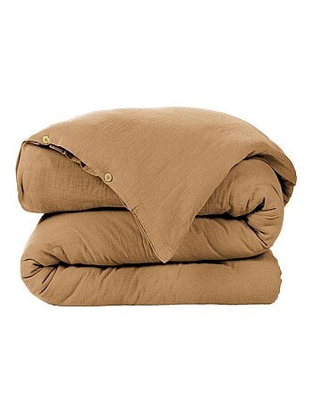 Housse de couette en double Gaze de coton