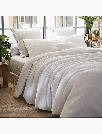 Housse de couette en double Gaze de Coton Gaia