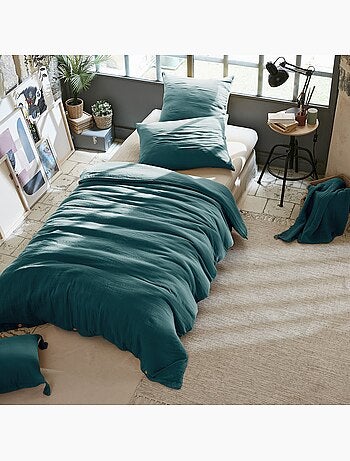 Housse de couette en double Gaze de Coton Gaia