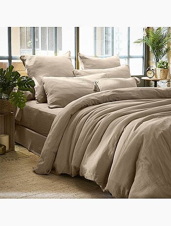 Housse de couette en double Gaze de Coton Gaia