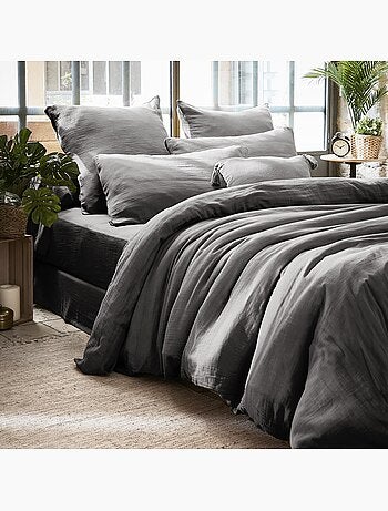 Housse de couette en double Gaze de Coton Gaia
