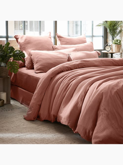 Housse de couette en double Gaze de Coton Gaia - Kiabi Housse de couette en double Gaze de Coton Gaia - Kiabi