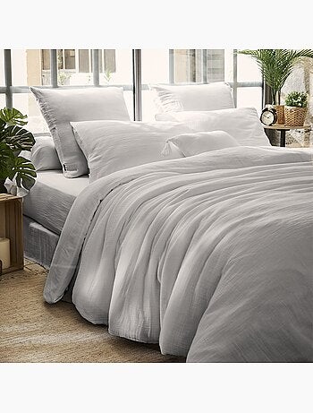 Housse de couette en double Gaze de Coton Gaia