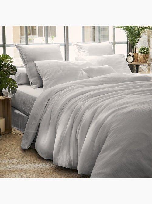 Housse de couette en double Gaze de Coton Gaia - Kiabi Housse de couette en double Gaze de Coton Gaia - Kiabi