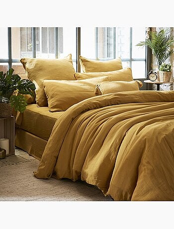 Housse de couette en double Gaze de Coton Gaia