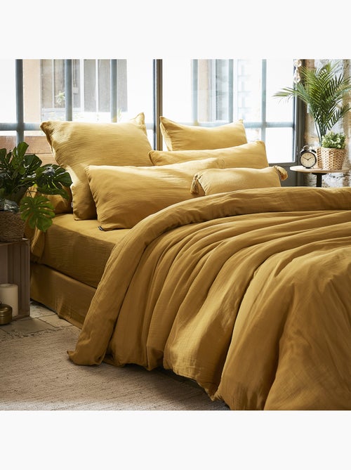 Housse de couette en double Gaze de Coton Gaia - Kiabi Housse de couette en double Gaze de Coton Gaia - Kiabi