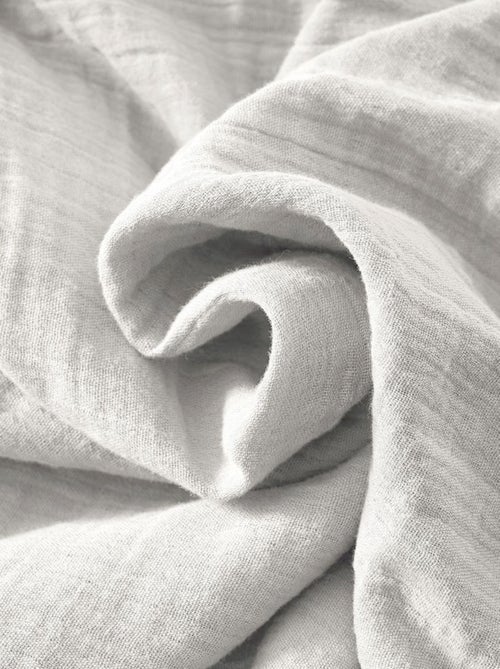 Housse de couette en double Gaze de coton - Kiabi