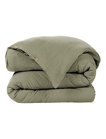 Housse de couette en double Gaze de coton