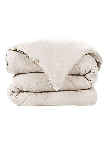 Housse de couette en double Gaze de coton