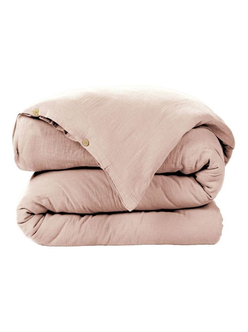 Housse de couette en double Gaze de coton - Kiabi