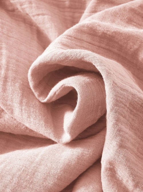 Housse de couette en double Gaze de coton - Kiabi