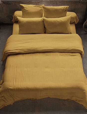 Housse de couette en double Gaze de coton