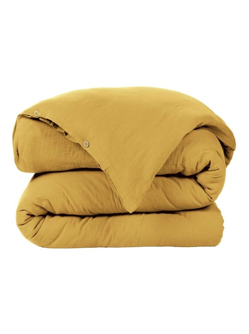 Housse de couette en double Gaze de coton - Kiabi