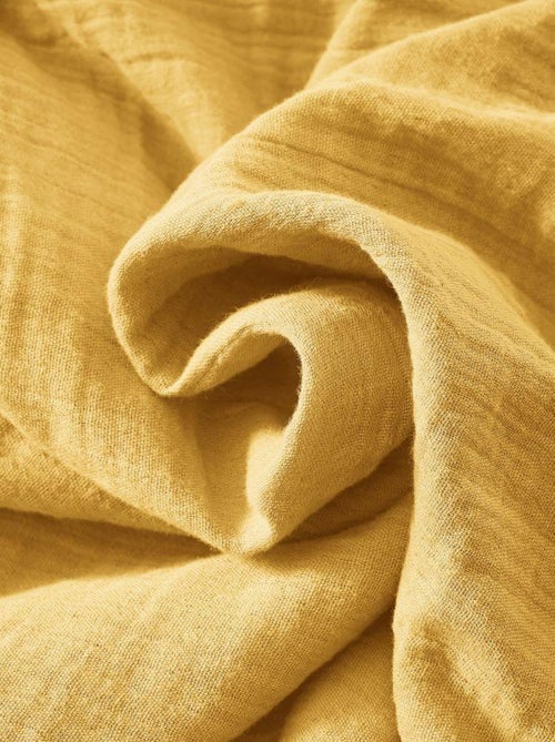 Housse de couette en double Gaze de coton - Kiabi