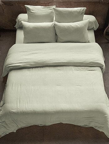 Housse de couette en double Gaze de coton