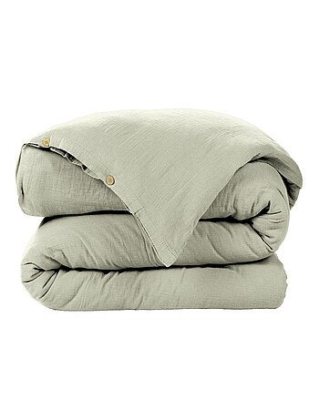 Housse de couette en double Gaze de coton