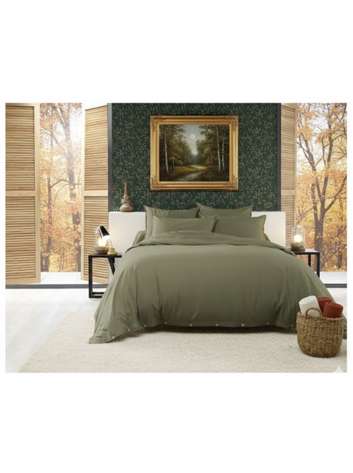 Housse de couette en flanelle de coton Candice - Kiabi Housse de couette en flanelle de coton Candice - Kiabi