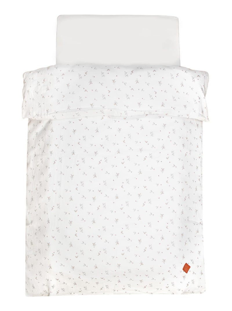 Housse de couette en gaze de coton, Melody SEVIRA KIDS Blanc - Kiabi