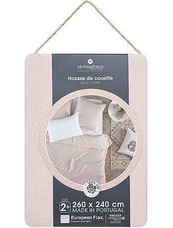 Housse de couette en 100% lin