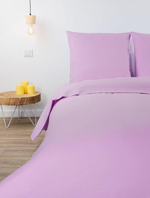 Housse de couette - violet - Kiabi