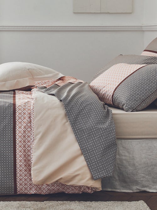Housse de couette en percale - Kiabi