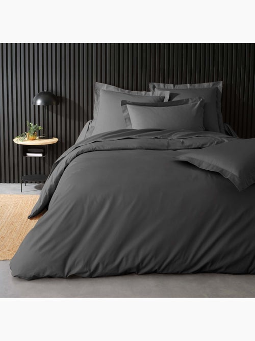 Housse de Couette en Percale de Coton - Douceur et Élégance - Kiabi