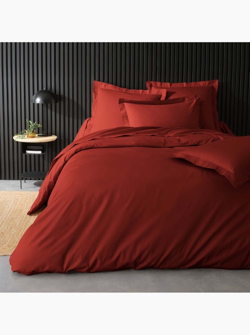 Housse de Couette en Percale de Coton - Douceur et Élégance - Kiabi