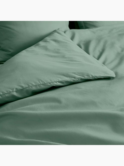 Housse de Couette en Percale de Coton - Douceur et Élégance - Kiabi