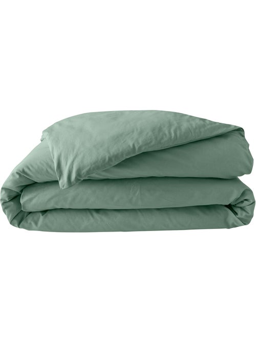 Housse de Couette en Percale de Coton - Douceur et Élégance - Kiabi