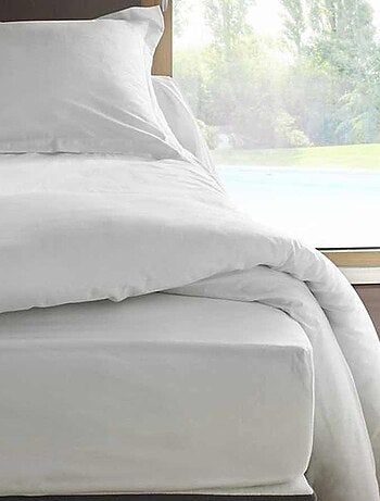 Housse de couette en percale de coton 80 fils