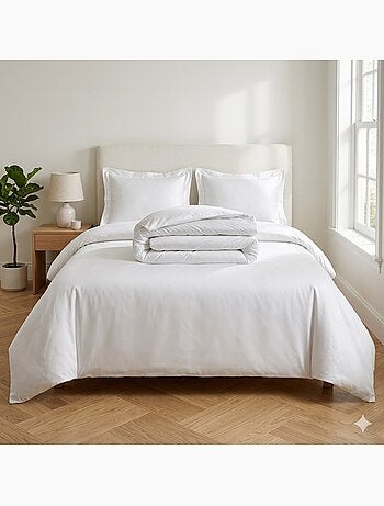Housse de couette en percale de coton
