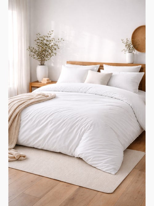 Housse de couette en percale de coton - Kiabi Housse de couette en percale de coton - Kiabi