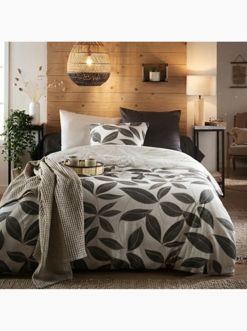 Housse de couette en percale de coton matisse - Kiabi