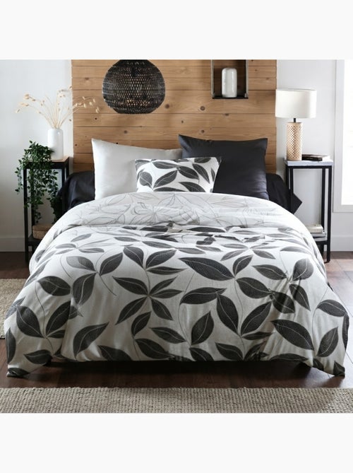 Housse de couette en percale de coton matisse - Kiabi